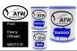 Preview: Ford, Ebony (Wheel), M6373-W: 1L Lackdose + 1L Klarlack + 500ml Härter - Set, von ATW Autoteile West.